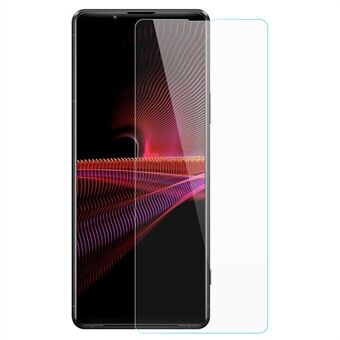 AMORUS High Aluminum-silicon Glass Film for Sony Xperia 1 III 5G, 2.5D Arc Edge Explosion-proof Screen Protector