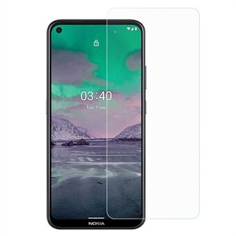 AMORUS Screen Film for Nokia 3.4 2.5D High Aluminum-silicon Glass HD Clear High Hardness Anti-explosion Protector