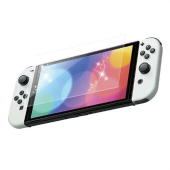 KJH-NS-062 Scratch Resistant Tempered Glass Anti-Fingerprint Screen Protector for Nintendo Switch OLED