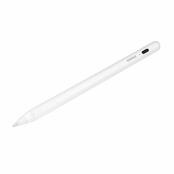 MOMAX ONE LINK Tablet Stylus Pen Anti-mistouch Tilt Sensitivity Capacitive Stylus Pen for iPad Pro 11-inch/12.9-inch (2021/2020/2018) - White