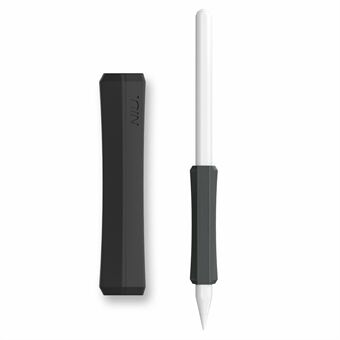 AHASTYLE PT-LC03 For Apple Pencil (1st Generation) / (2nd Generation) Pen Grip Non-Slip Protective Sleeve Silicone Stylus Pen Grip Cover