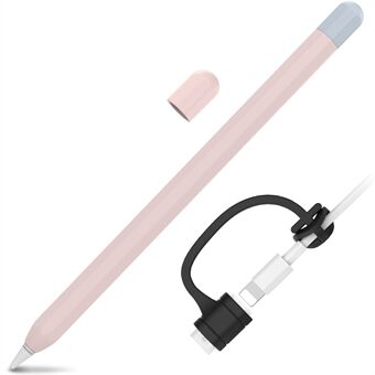 AHASTYLE PT94 Silicone Case for Apple Pencil (1st Generation), Stylus Pen Sleeve Contrast Color Protective Cover