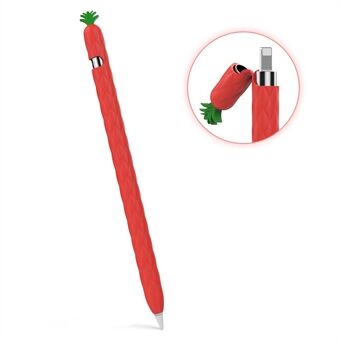 AHASTYLE PT106-1 for Apple Pencil (1st Generation) Stylus Pen Protective Sleeve Pineapple Style Pen Silicone Case