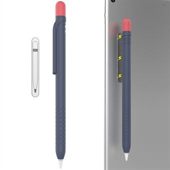 AHASTYLE PT152 Silicone Sleeve for Apple Pencil (1st Generation) Stylus Pen Case Dual Color Shockproof Cover