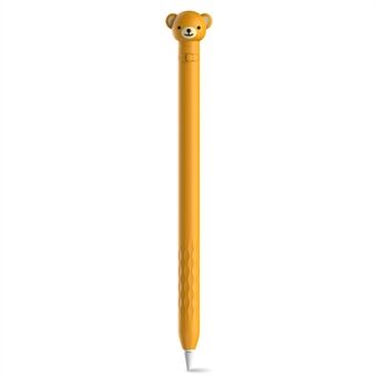 AHASTYLE PT129-1 For Apple Pencil 1st Generation Cartoon Animal Stylus Pen Cover Soft Silicone Protective Sleeve