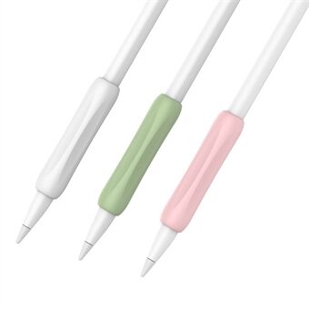 AHASTYLE PT113-1 Silicone Grip for Apple Pencil 1st / 2nd Generation Sleeve, 3Pcs Stylus Pen Case