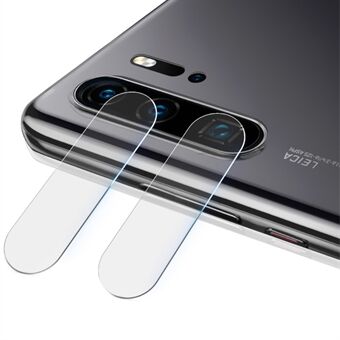IMAK 2Pcs/Pack Anti-scratch HD Glass Mobile Camera Lens Film for Huawei P30 Pro -Transparent