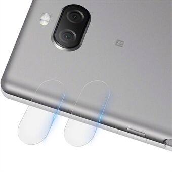 IMAK 2PCS for Sony Xperia 10 Resistant HD Tempered Glass Camera Lens Protector Films