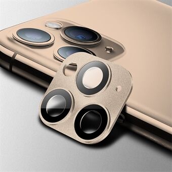 Matte Metal Frame + Tempered Glass Camera Lens Protector for iPhone 11 Pro/11 Pro Max