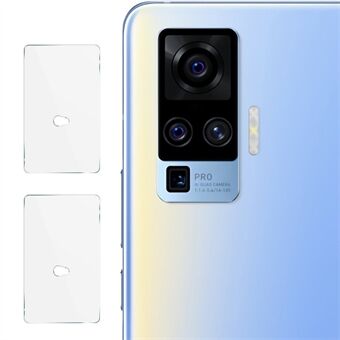 IMAK 2Pcs/Pack Clear Glass Camera Lens Films for Realme X50 Pro 5G