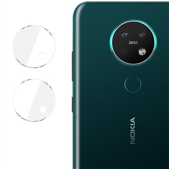 IMAK 2Pcs/Pack High Definition Glass Camera Lens Protector for Nokia 7.2/Nokia 6.2