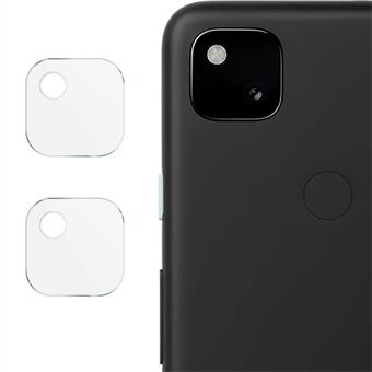 IMAK 2Pcs/Pack Wear- Resistant High Transparency Glass Protector Lens Film for Google Pixel 4a 4G