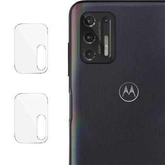 2Pcs/Pack IMAK High Transparency Glass Lens Film for Motorola Moto G9 Plus/G Stylus (2021)
