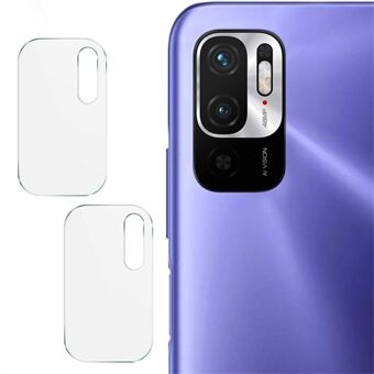 2Pcs/Pack IMAK Abrasion Resistant High Transparency Camera Lens Protective Tempered Glass Film for Xiaomi Redmi Note 10 5G/Poco M3 Pro 4G/5G