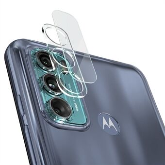 IMAK HD Tempered Glass Integrated Anti-scratch Lens Film + Lens Cap for Motorola Moto G40 Fusion/G60
