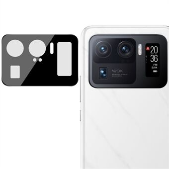IMAK HD Precise Cutout Tempered Glass Camera Lens Protector (Black Version) for Xiaomi Mi 11 Ultra