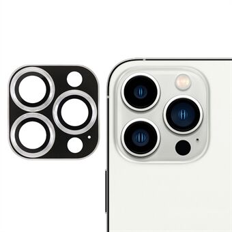TOTU AB-061 Metal Trim Tempered Glass Camera Lens Frame Protective Cover Film for iPhone 13 Pro 6.1 inch/13 Pro Max 6.7 inch