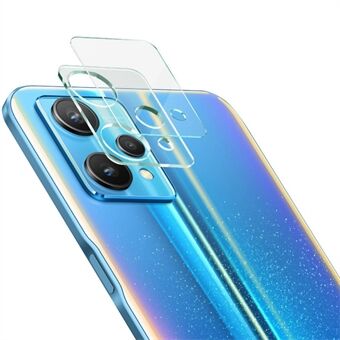 IMAK For Realme 9 Pro Full Coverage HD Clear Precise Cutout Tempered Glass Camera Lens Film + Acrylic Lens Cap
