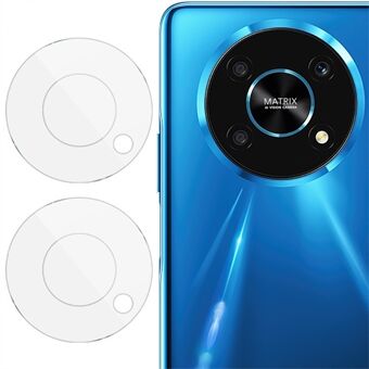 IMAK for Honor Magic4 Lite 5G 2Pcs/Set No Bubble Anti-stains Camera Lens Protector Strong Hardness Tempered Glass Film