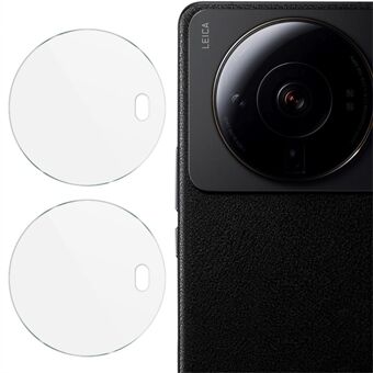 IMAK 2Pcs / Set Camera Lens Protector for Xiaomi 12S Ultra 5G, Anti-bubble Anti-wear High Definition Tempered Glass Film