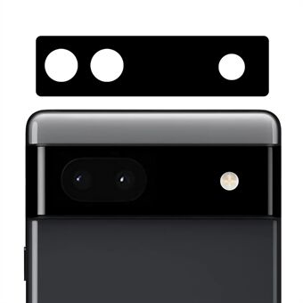 Camera Lens Film for Google Pixel 6a, Silk Printing Full Cover Tempered Glass Phone Camera Lens Protector