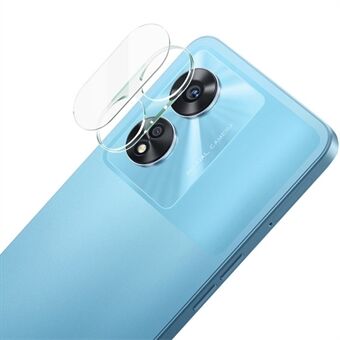 IMAK Camera Lens Protector for Oppo A97 5G, HD Anti-stains Tempered Glass Film + Wear-resistant Acrylic Lens Cap