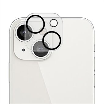 BENKS 0.15mm Clear Camera Lens Protector for iPhone 14 Plus, Silk Printing High Aluminium-silicon Glass Anti-Scratch Camera Lens Film