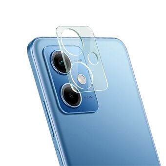 IMAK Anti-scratch Camera Lens Protector for Xiaomi Redmi Note 12 5G, Ultra Clear Integrated Tempered Glass Lens Film + Acrylic Lens Cap