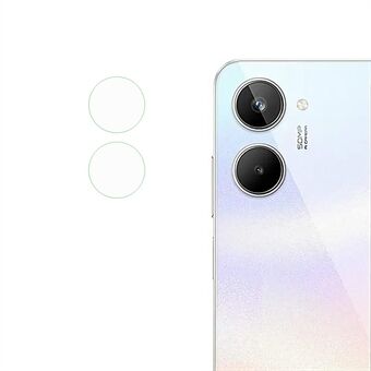 Back Camera Lens Protector For Realme 10 4G, Soft Soda-lime Glass HD Clear Phone Back Lens Film