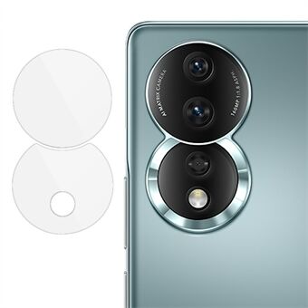 IMAK 1 Set for Honor 80 5G Tempered Glass Camera Lens Cover HD Clear Protective Anti-fingerprint Camera Lens Film