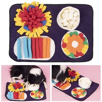 60*40cm Durable Interactive Dog Feeding Mat Puzzle Toys Foraging Skills Mat for Cats Dogs