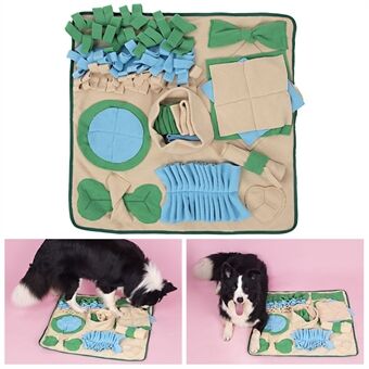 60*60cm Snuffle Mat Feeding Mat Mini Treat Puzzles Toys for Cats Dogs