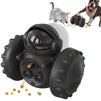 LSC-01 Food Dispensing Cat Chew Toy Interactive Tumbler Dogs Moving Toys Funny Exercise Kitten Teaser Toys for Indoor Pets (with FDA, BPA-Free)