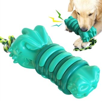 GYL-01 Dog Chew Toy Puppy Teething Chew Tool Pet Dog Vocal Sound Chew Toy with Rope for Training and Cleaning Teeth (BPA-free, FDA Certified)