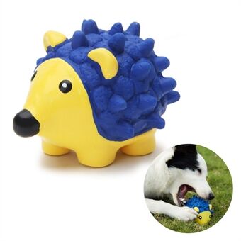 EETOYS Dog Puppy Squeak Soft Latex Toy Cartoon Hedgehog Shape Pet Interactive Toy