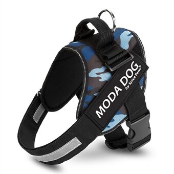 MODA DOG H047 Size L, No Pull Medium/Large Dog Harness Easy Walk Anti-Rush Easy Control Safety Pet Vest - Peace Guard