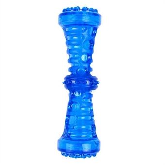 Durable TPR Molar Stick Teeth Cleaning Chew Toy for Pet Dog,  Size: 18 x 5cm (Large) - Blue