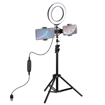 PULUZ 6.2 inch Ring Light Dimmable Lamp Photography Video Fill Light for Selfie Camera Phone