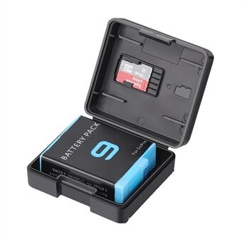 Plastic Battery Storage Box for GoPro Hero 9 Black/8 Black/7 Black/6