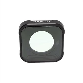 SHEINGKA G9-01 HD 15X Macro Lens Optical Glass Camera Lens for GoPro Hero 9/10 Action Camera