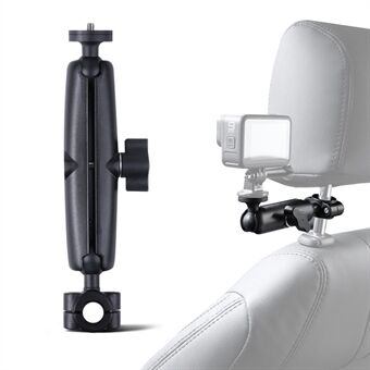 AT1228 360 Degree Rotating Car Headrest Rearview Mirror Mount Bracket for GoPro Insta 360 Action Cameras