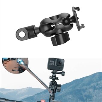 TELESIN GP-HBM-008 Motorcycle Rearview Mirror Mount Action Camera Holder Bracket