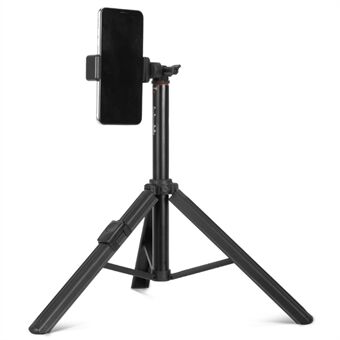 ZP100 Portable Bluetooth Selfie Stick Aluminum Alloy Tripod Stand with Bluetooth Remote