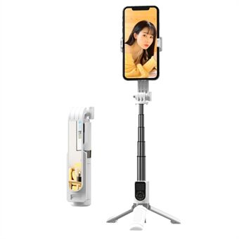 P09-mini Aluminum Alloy Extendable Bluetooth Monopod Selfie Stick Tripod Stand with Shutter Remote