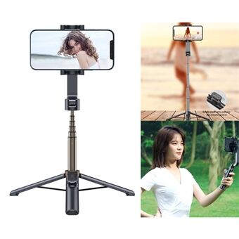 ZPG021 Multifunctional Portable and Flexible Tripod with Wireless Remote Clip Cell Phone Tripod Stand for Video Recording
