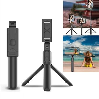 S05 2 in 1 Bluetooth Selfie Stick with Built-in Remote Control Portable Telescopic Tripod