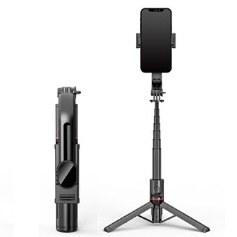 L12 1060mm Portable Strengthened Extendable Selfie Stick Multi-Functional Handheld Tripod Stand with Wireless Remote