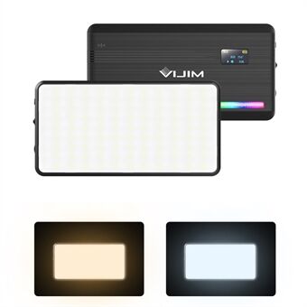 VIJIM VL196 Pocket RGB LED Video Light Photography Fill Light 2500K-9000K Dimmable for Live Broadcast Interview