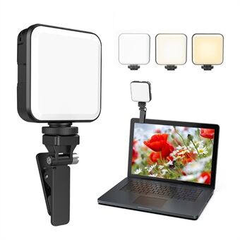 WONEW FL02 Camera LED Fill Light 3000-6000K Dimmable Mobile Phone Camera Computer Live Broadcast Photography Light