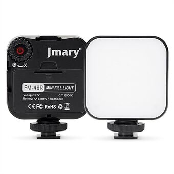 JMARY FM48R Portable Mini Camera Phone Fill Light Dimmable Photography LED Fill Light